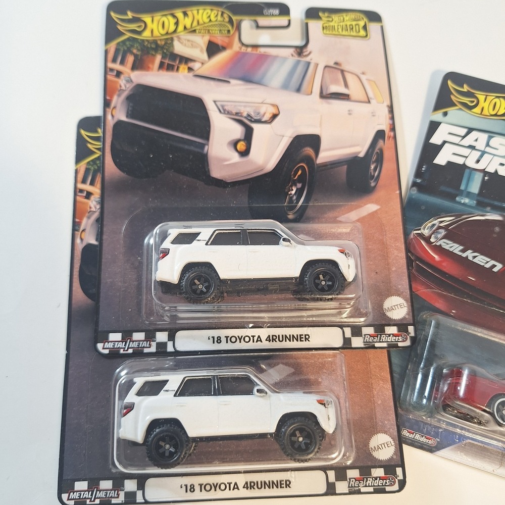Hot Wheels Boulevard Toyota 3 Cars Soarer & 18 Toyota 4RUNNER - Picture 7 of 7